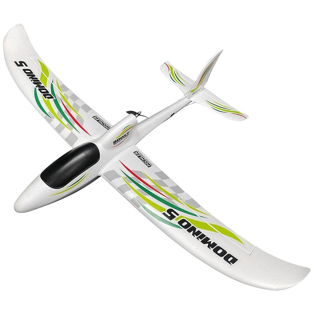 Pichler Modellbau Domino 5 RTF M1 Groen RC vliegtuig voor beginners RTF 1420 mm