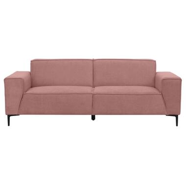 Leen Bakker Bank Romy 3-zits - stof Curio - roze