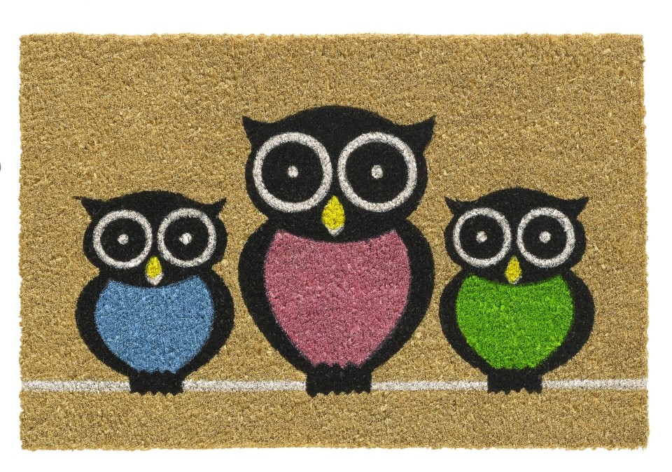 Hamat Ruco Print Owls - 