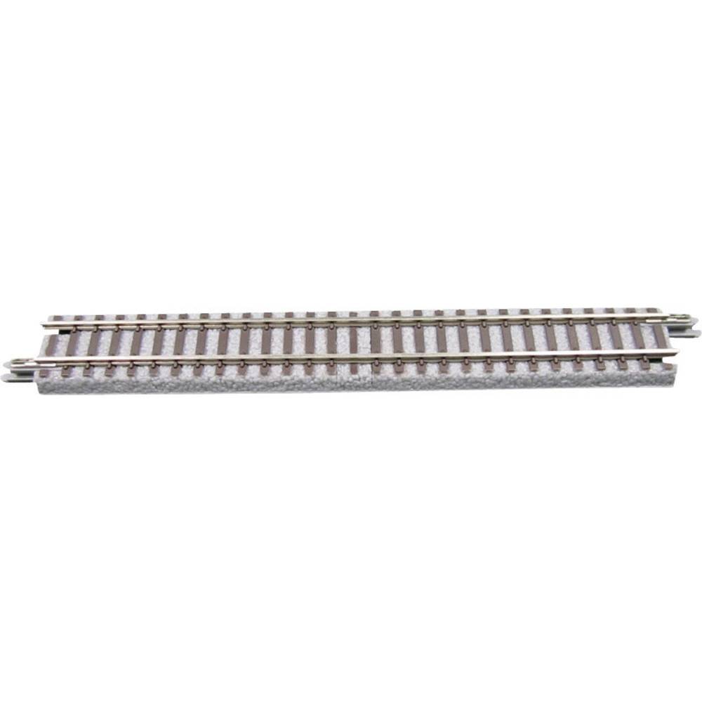 Rokuhan 7297001 Z  rails (met ballastbed) Rechte rails 110 mm 4 stuk(s)
