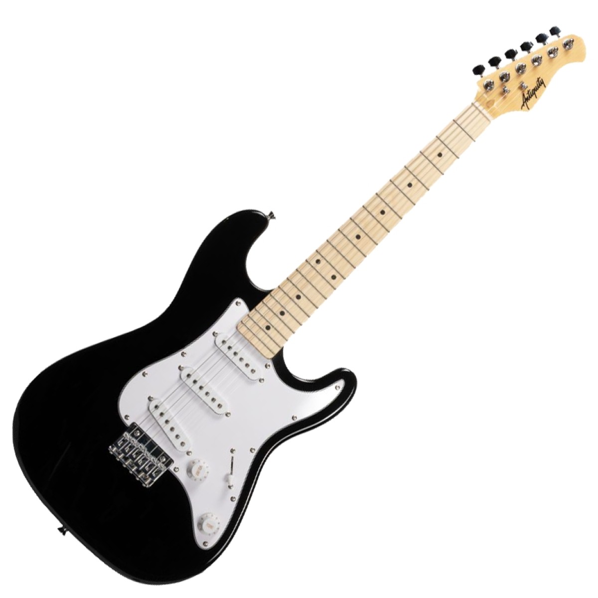 Antiquity ST1 Mini Electric Guitar Black