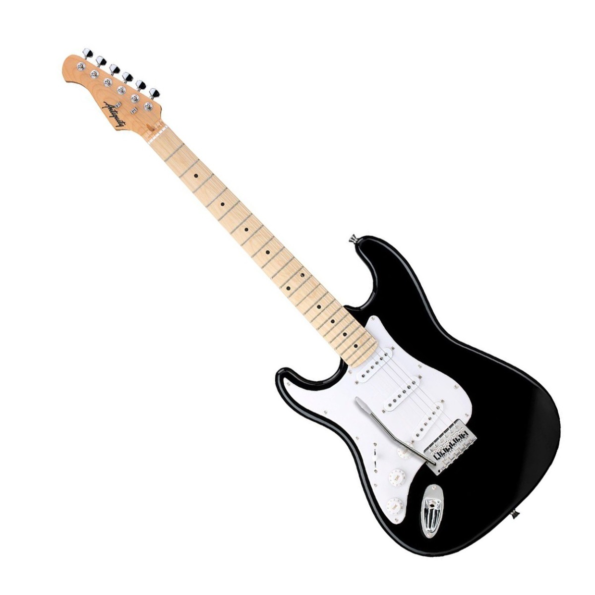 Antiquity ST1 Left-handed Electric Guitar Black