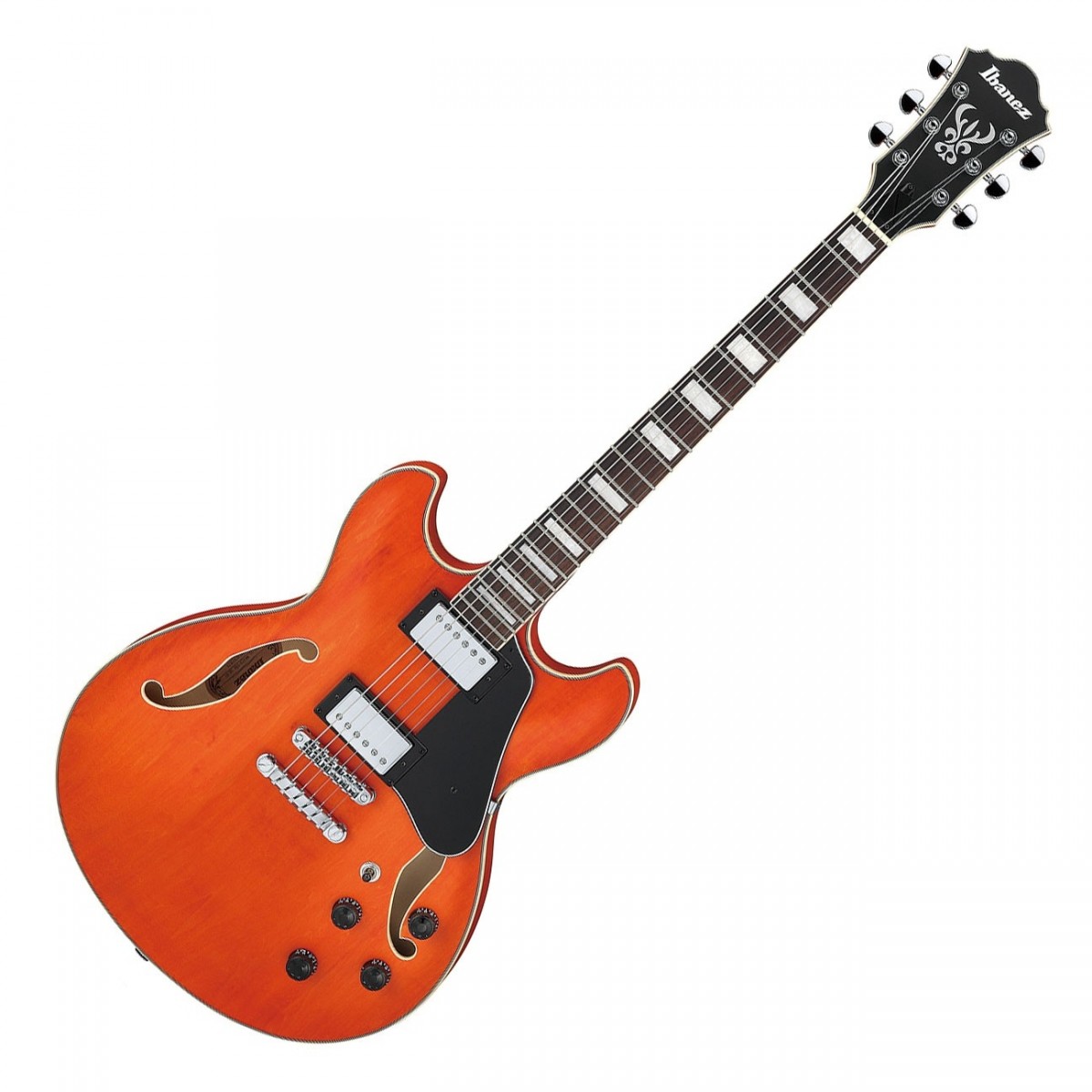 Ibanez AS73 Transparent Tangerine Flat