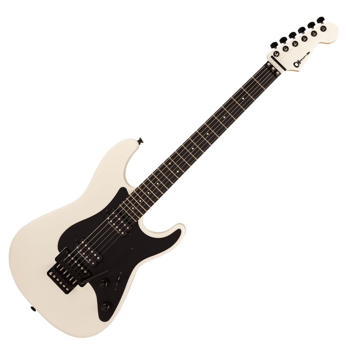 Charvel Pro-Mod Plus So-Cal SC1 Style 1 HH FR EB Snow White