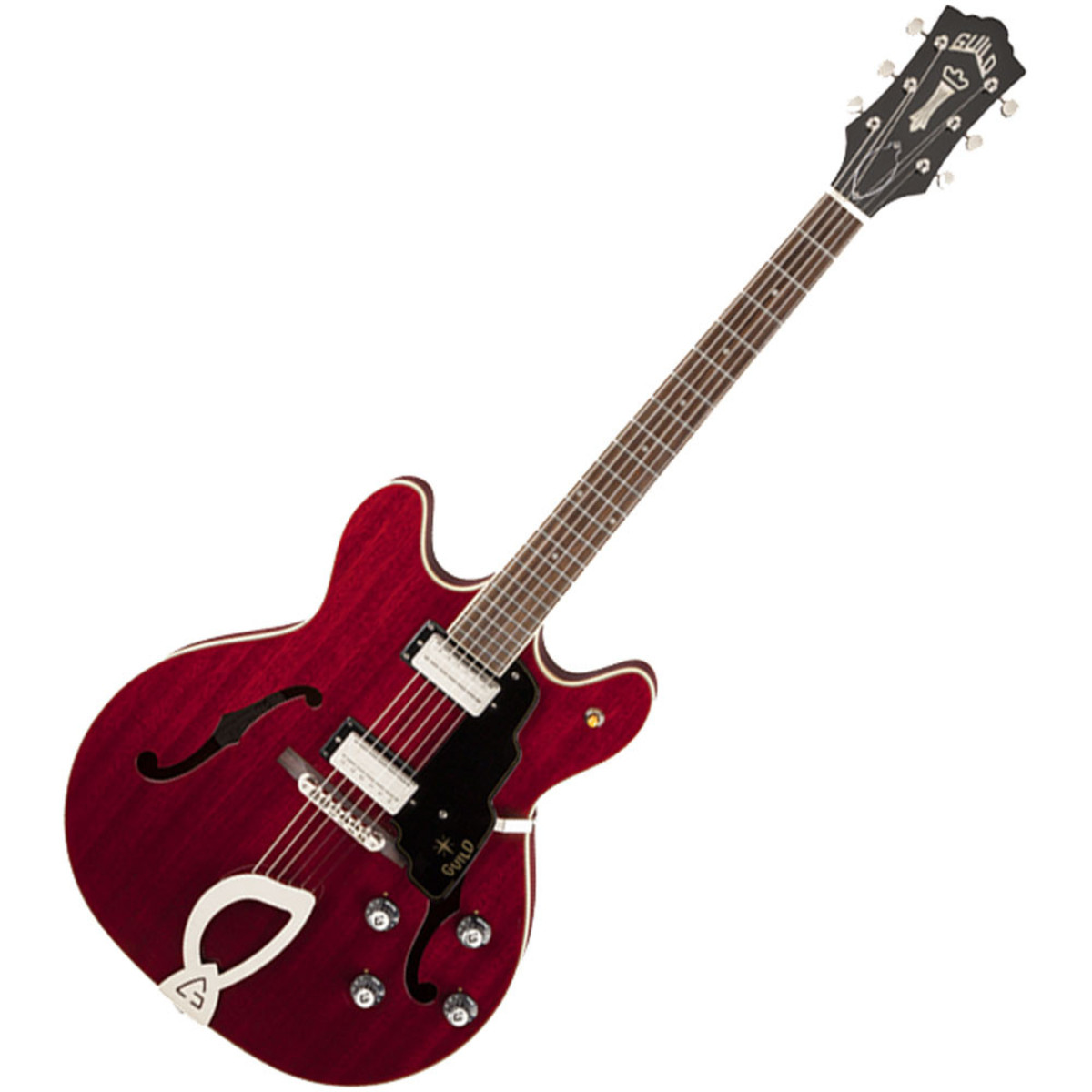 Guild Newark St Starfire IV Cherry Red