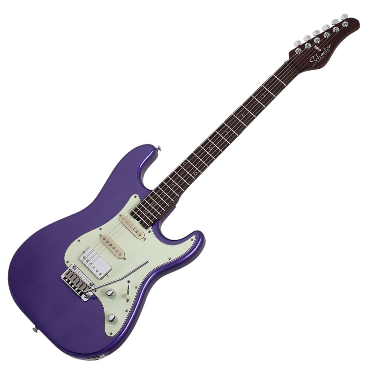 Schecter Nick Johnston Traditional 10th Anniversary HSS Atomic Violet
