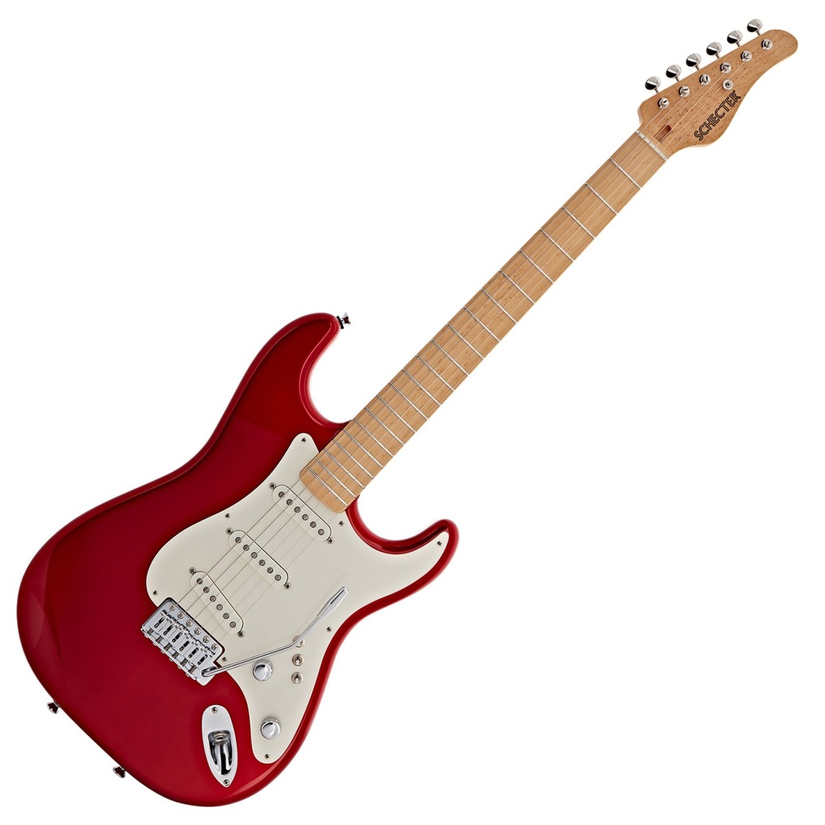 Schecter USA Mark Knopfler Spec Traditional Sultan Candy Apple Red
