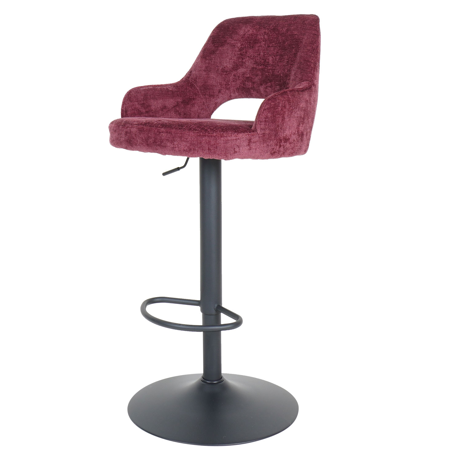 Het Steigerhouthuis Barkruk Vivian - Perfect Harmony - Bordeaux 59