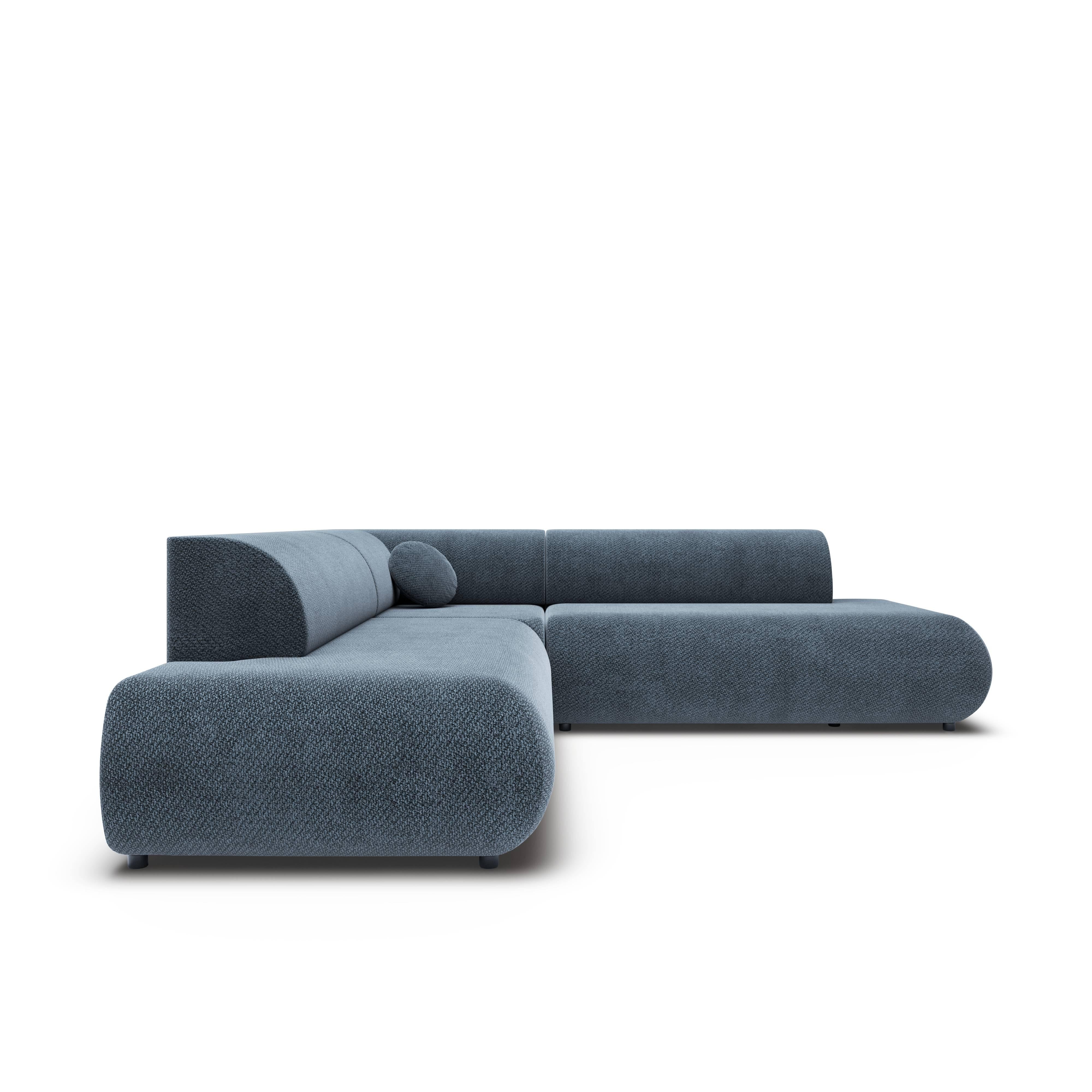NADUVI Collection Hoekbank PURO II symmetrisch met slaapfunctie chenille | 