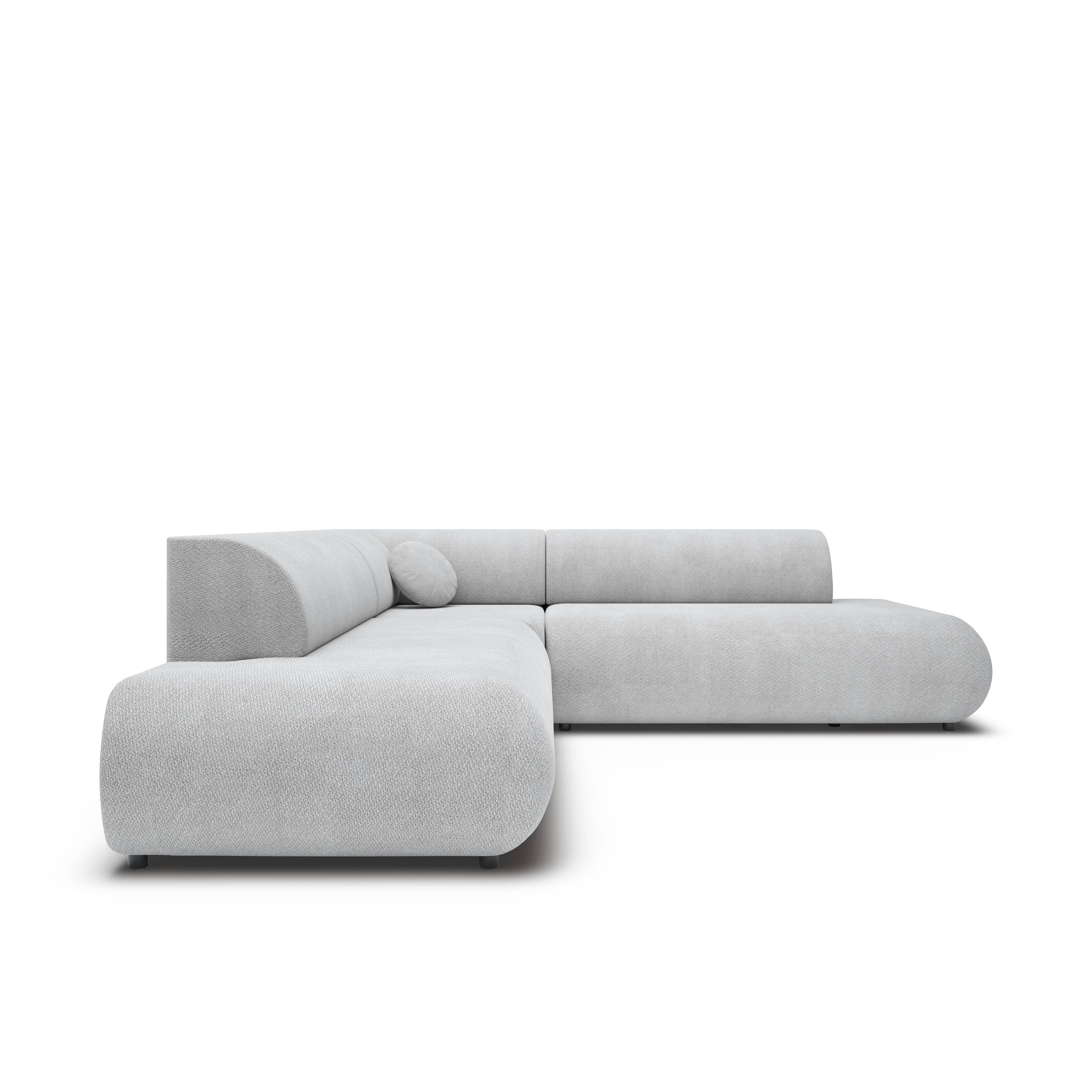 NADUVI Collection Hoekbank PURO II symmetrisch met slaapfunctie chenille | 