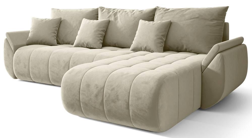 NADUVI Collection Hoekslaapbank Artesia rechts velvet | 
