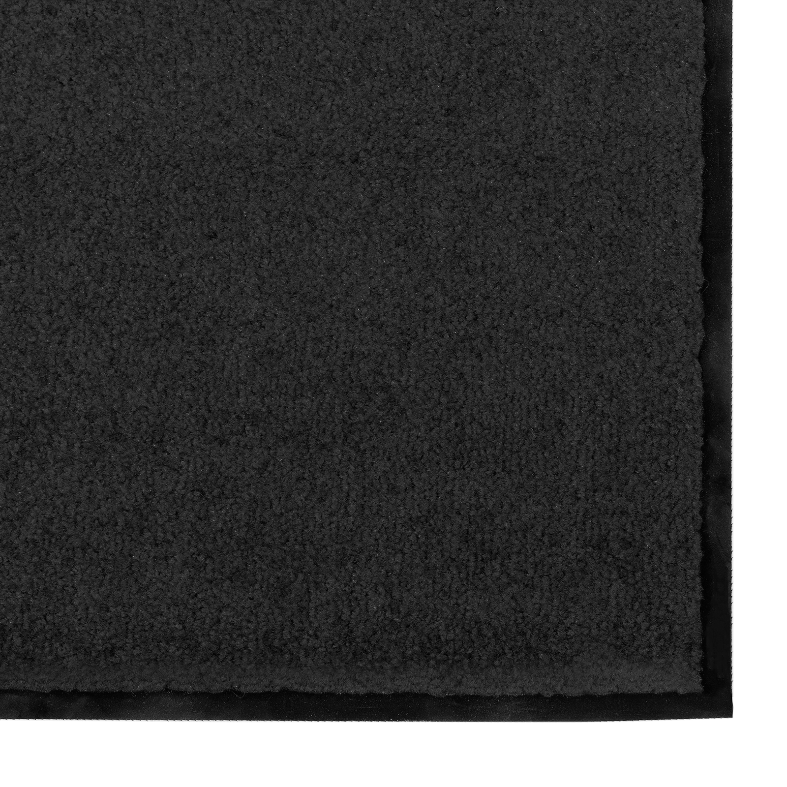 vidaXL Deurmat rechthoekig 60x180 cm zwart