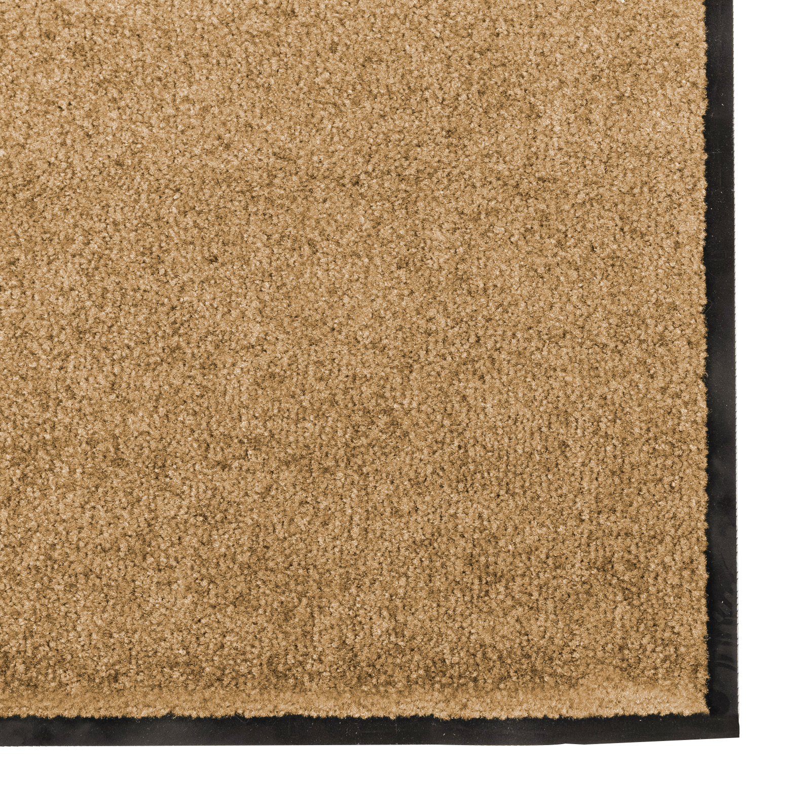 vidaXL Deurmat wasbaar 120x300 cm crèmekleurig