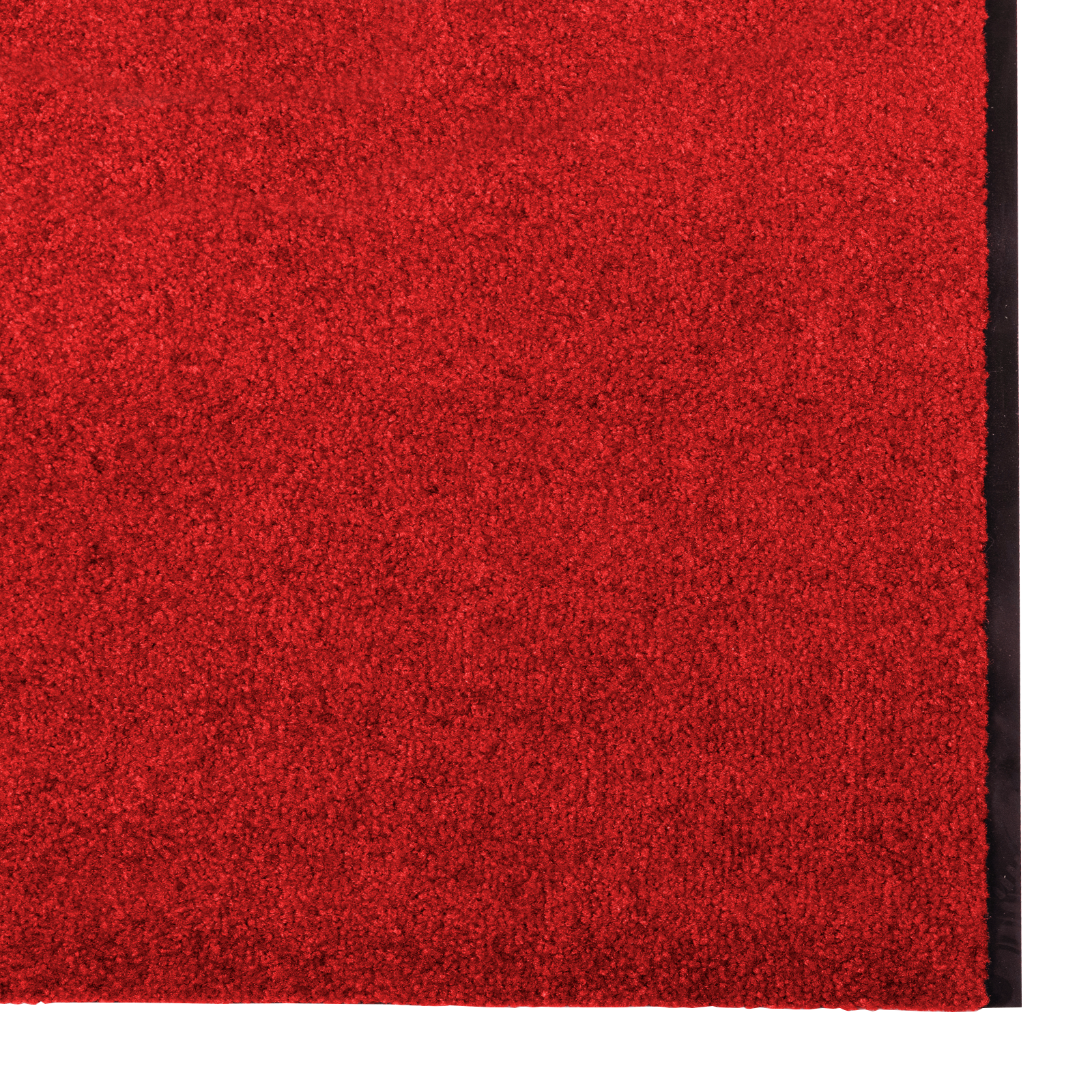 vidaXL Deurmat wasbaar 120x350 cm rood
