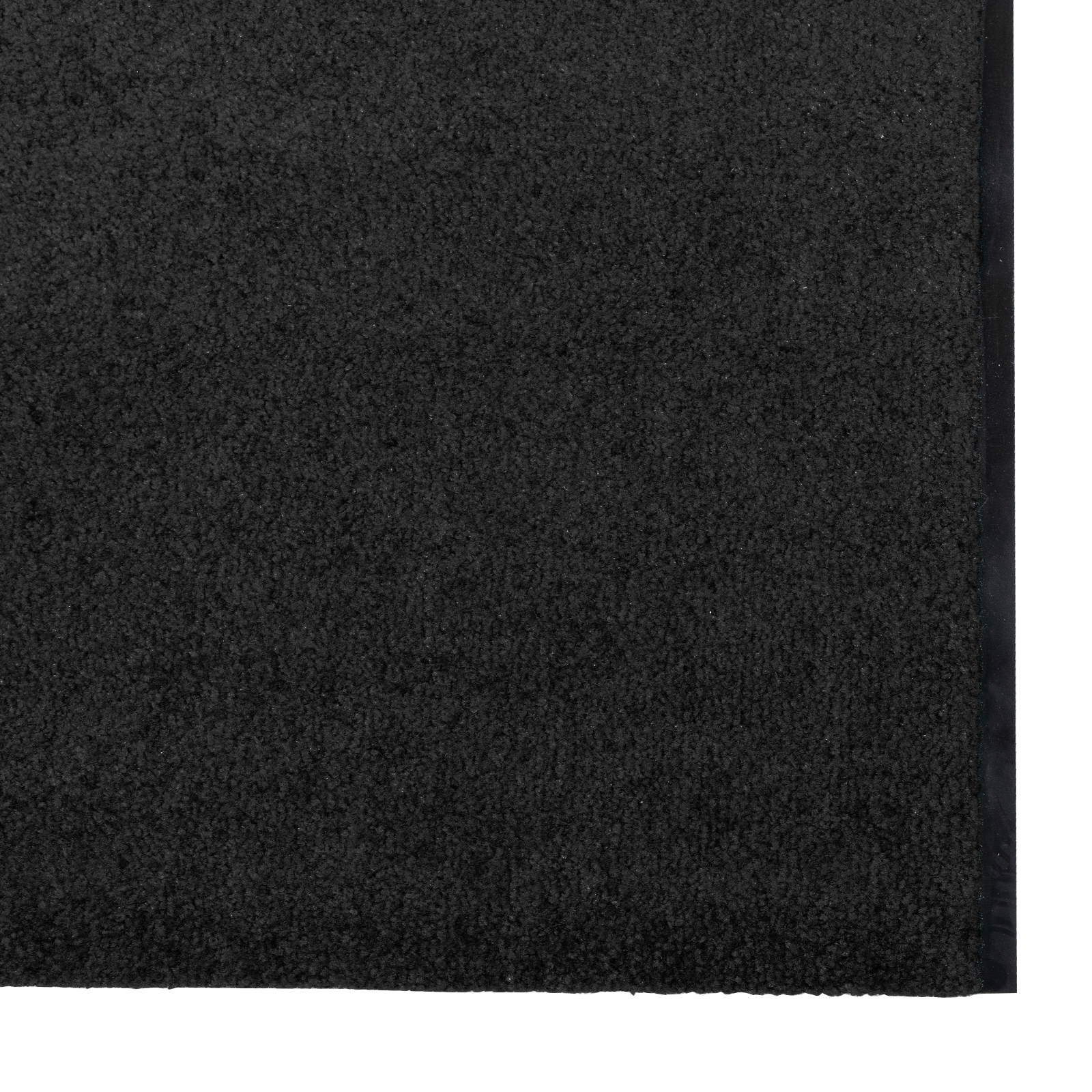 vidaXL Deurmat wasbaar 120x400 cm zwart