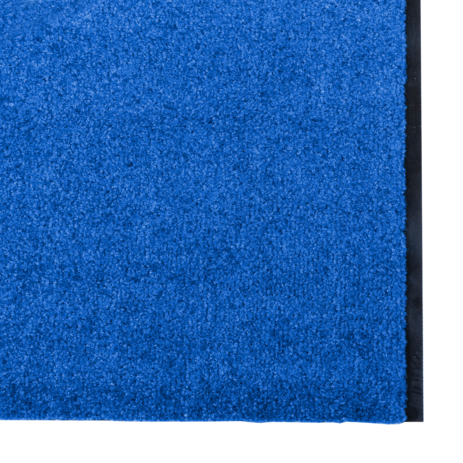 vidaXL Deurmat wasbaar 120x400 cm blauw