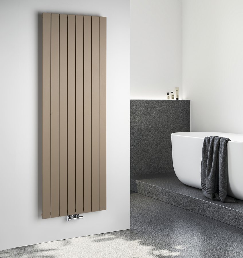 Sapho Colonna badkamer radiator sandstone 60.2x180cm