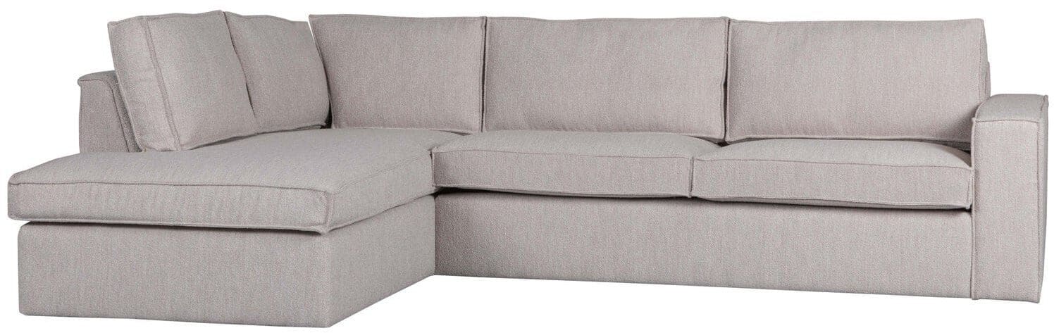 Hajo hoekbank links boucle naturel