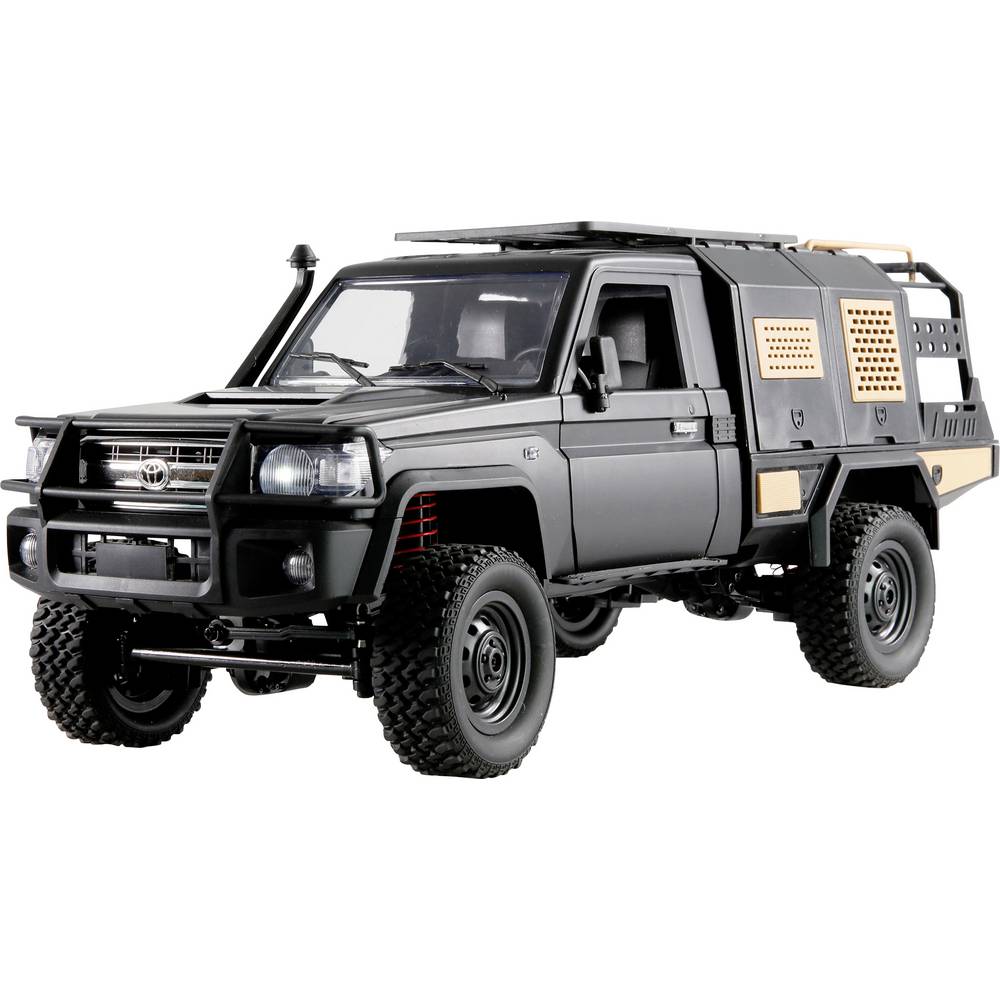 Amewi 1:12 Brushed RC modelauto voor beginners Elektro Crawler 4WD RTR 2,4 GHz Met lichteffect