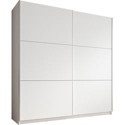 Meubella Kledingkast Azrael - Wit - 200 cm