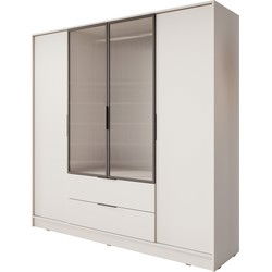 Meubella Kledingkast Knox - Beige - 206 cm