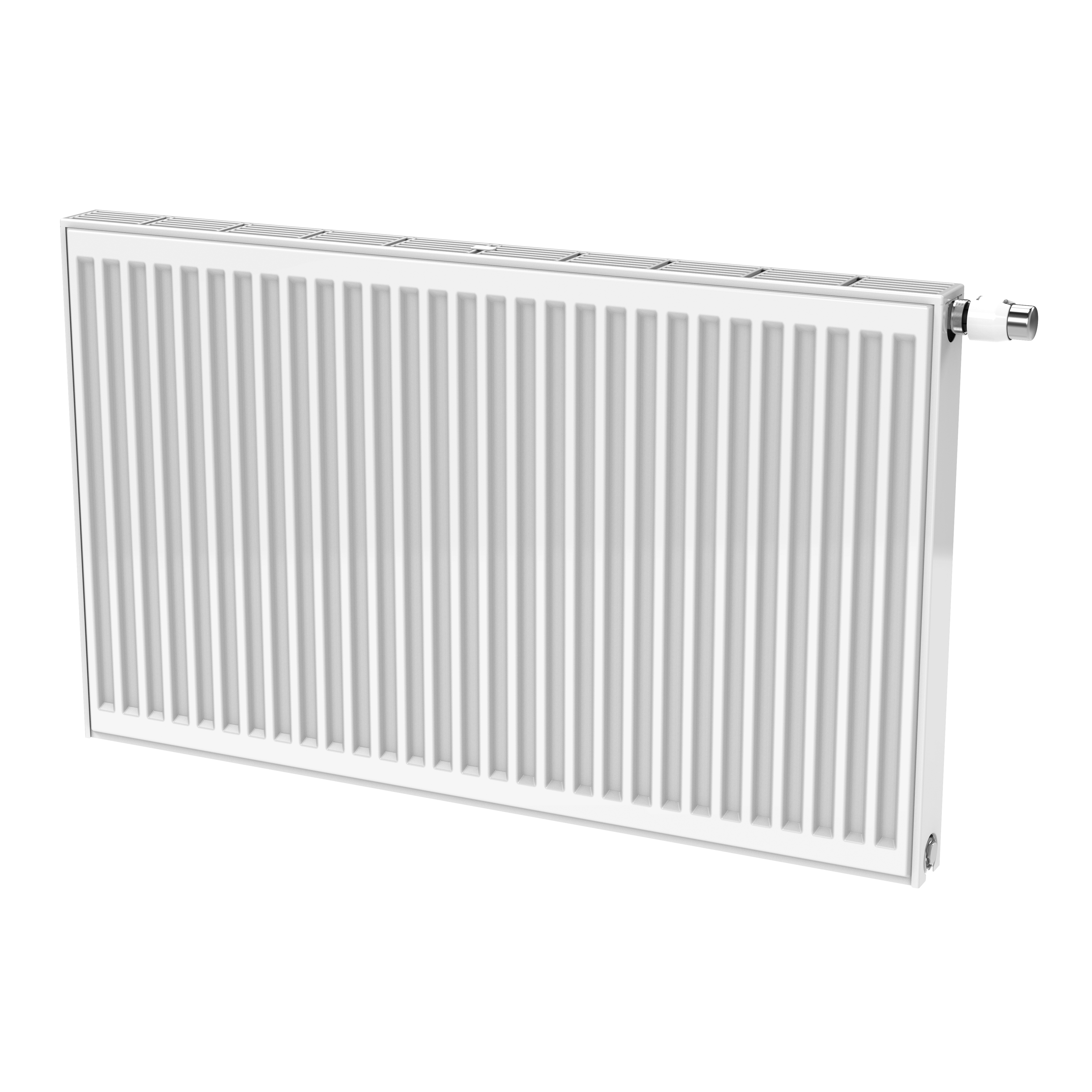 Boss & Wessing Radiator BWS Nolan 50x200 cm 4112W Type 22 Wit (Midden Aansluiting)
