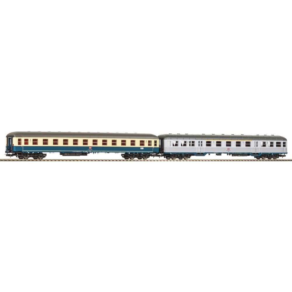 Piko H0 28325 H0 set van 2 personenrijtuigen 1x 1e/2e Kl. Silberling + 1x 2. Kl. BM 232 van de DB