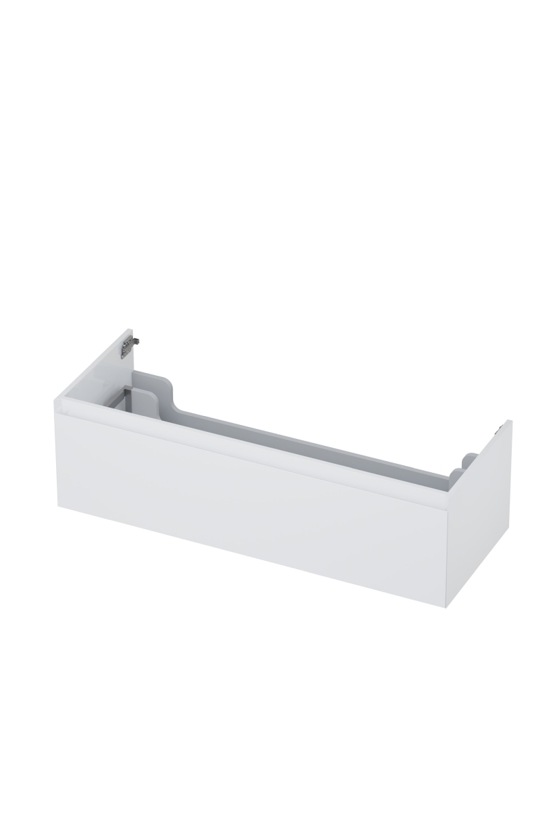 INK Onderkast  1 lade greeploos gelakt 45gr 120 cm x 45 cm x 35 cm Hoogglans wit 1240142