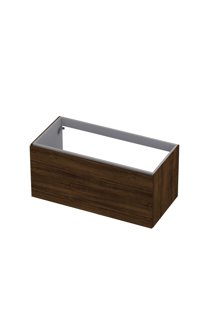 INK Onderkast  1 lade softclose met greep hout decor 100 cm x 48 cm x 45 cm Koper eiken 1258024