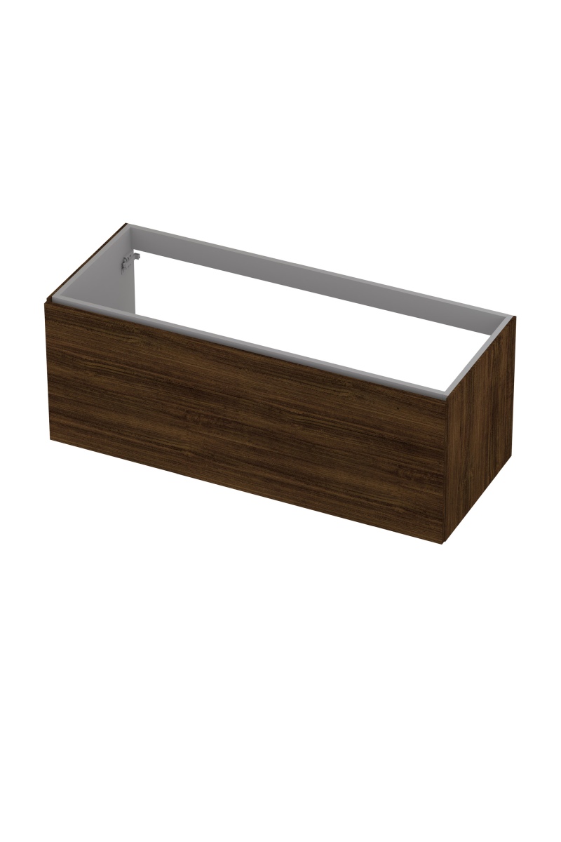 INK Onderkast  1 lade softclose met greep hout decor 120 cm x 48 cm x 45 cm Koper eiken 1258034