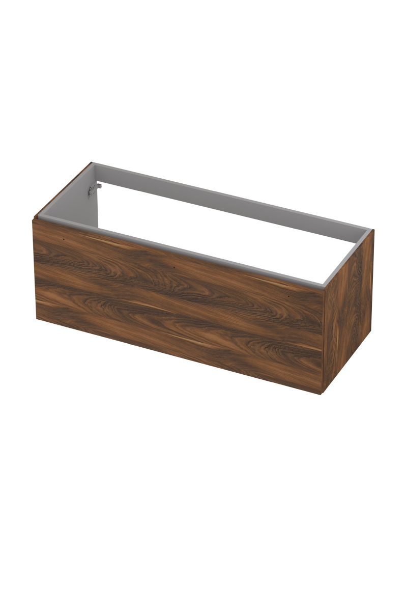 INK Onderkast  1 lade softclose met greep hout decor 120 cm x 48 cm x 45 cm Noten 1258032