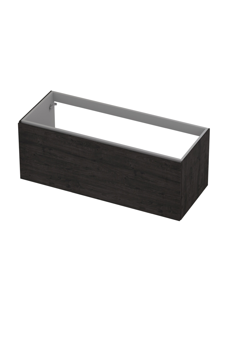 INK Onderkast  1 lade softclose met greep hout decor 120 cm x 48 cm x 45 cm Houtskool eiken 1258033