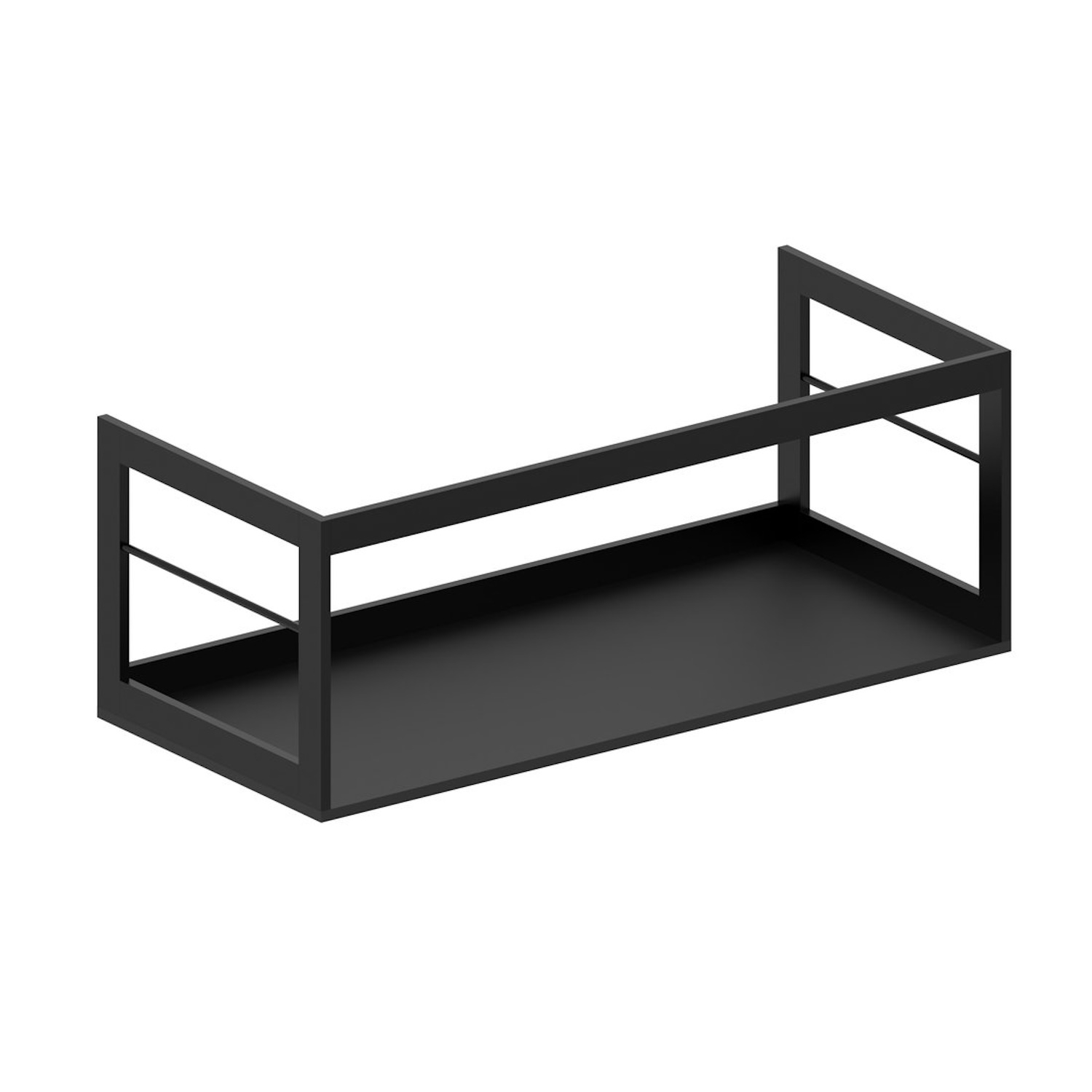 Sapho Wastafel Frame  Pura 102x46 cm Mat Zwart