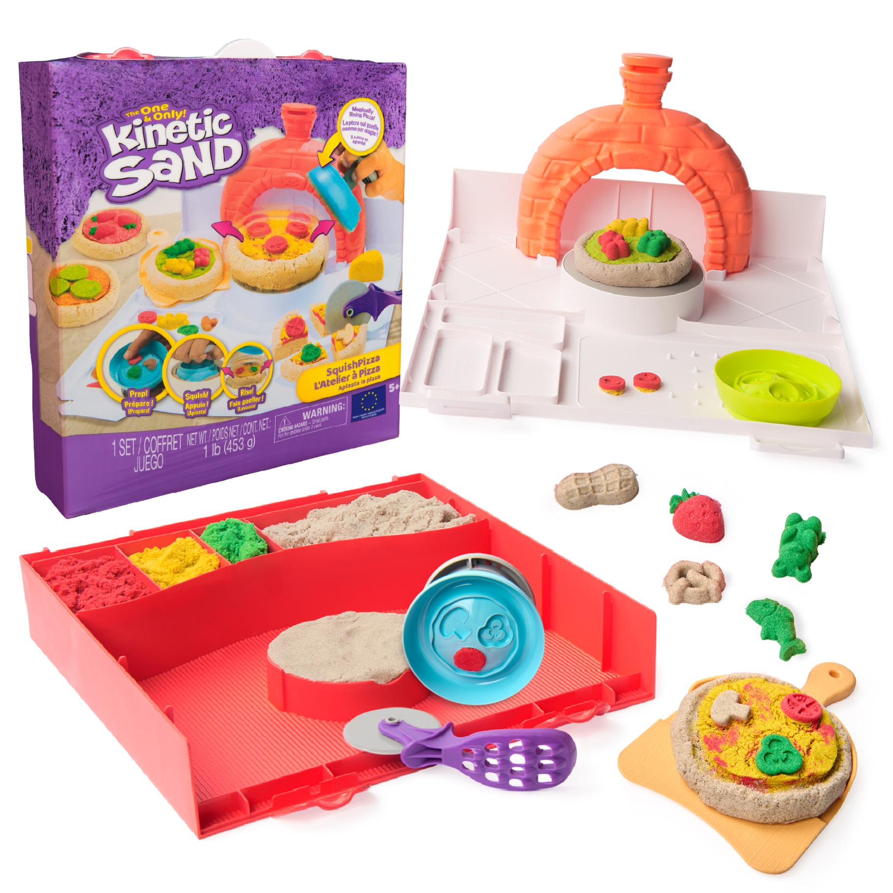 Top1Toys Kinetic Sand Squishpizza Set