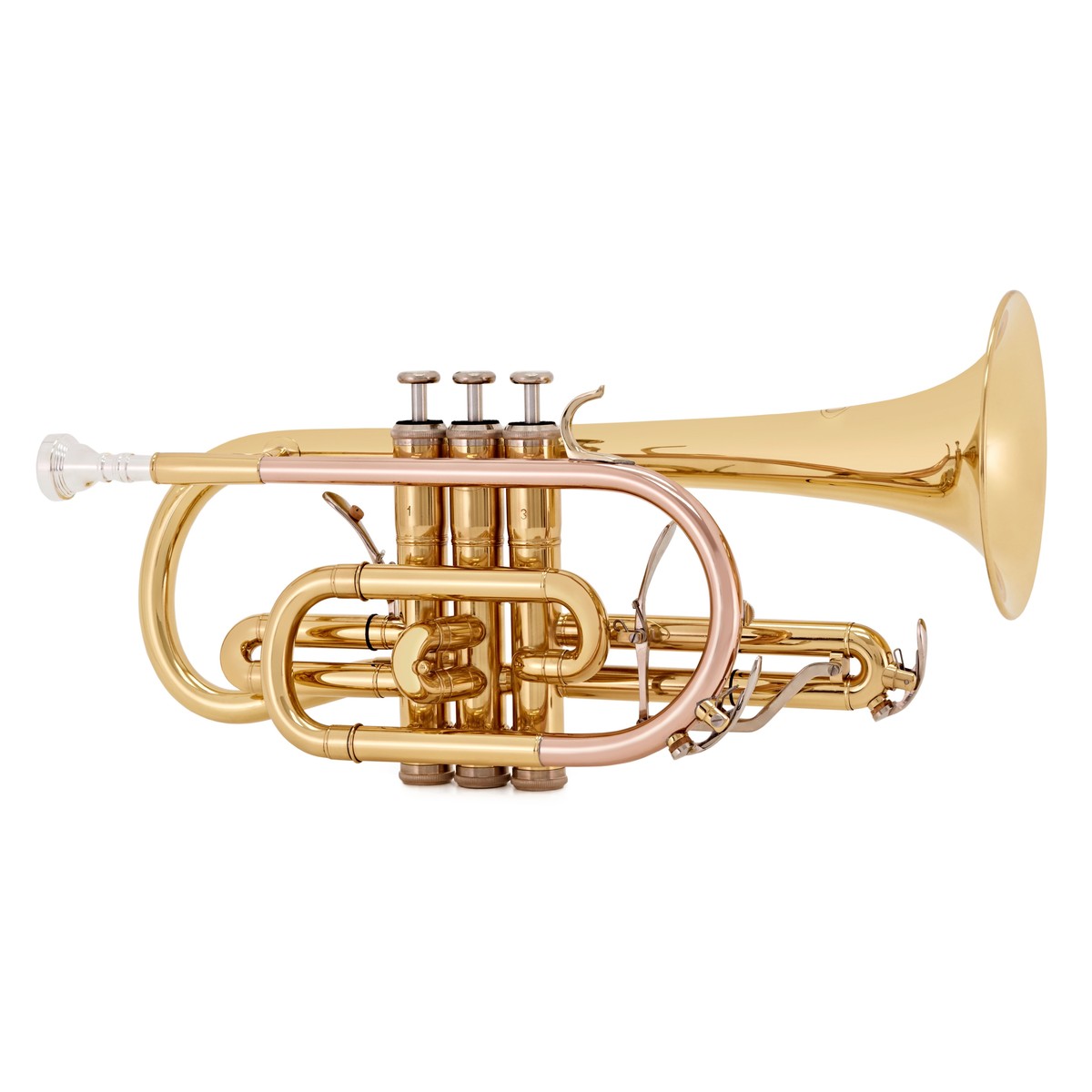 Gear4Music Coppergate Professional Bb Kornet van  - Bijna Nieuw