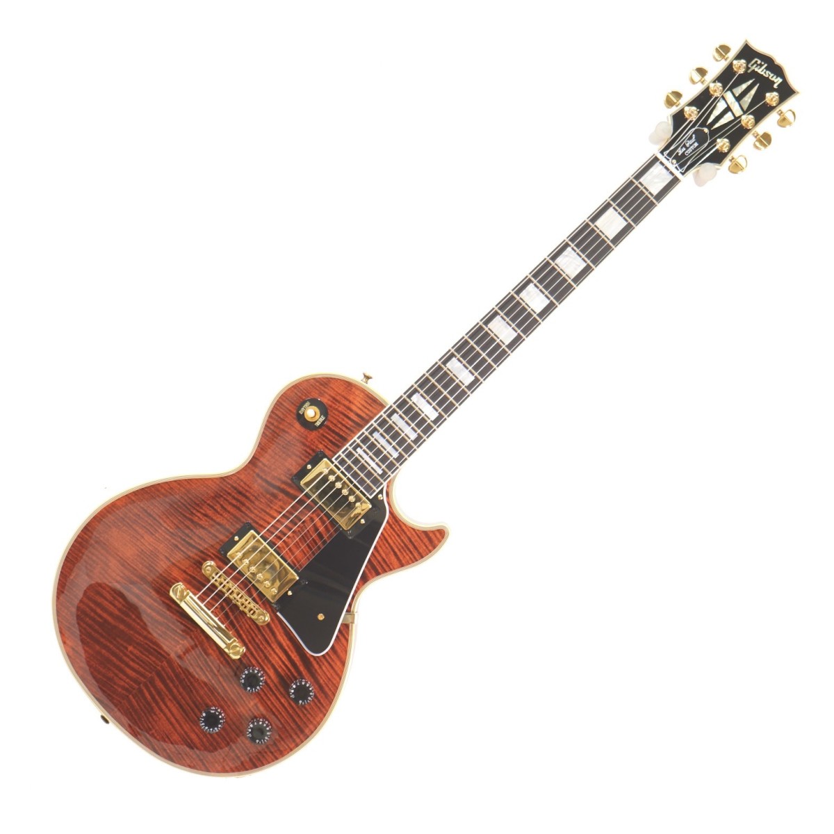 Gibson Custom Shop Gibson Custom Made 2 Measure Les Paul Custom Figured Siberian Tiger - Ex Demo