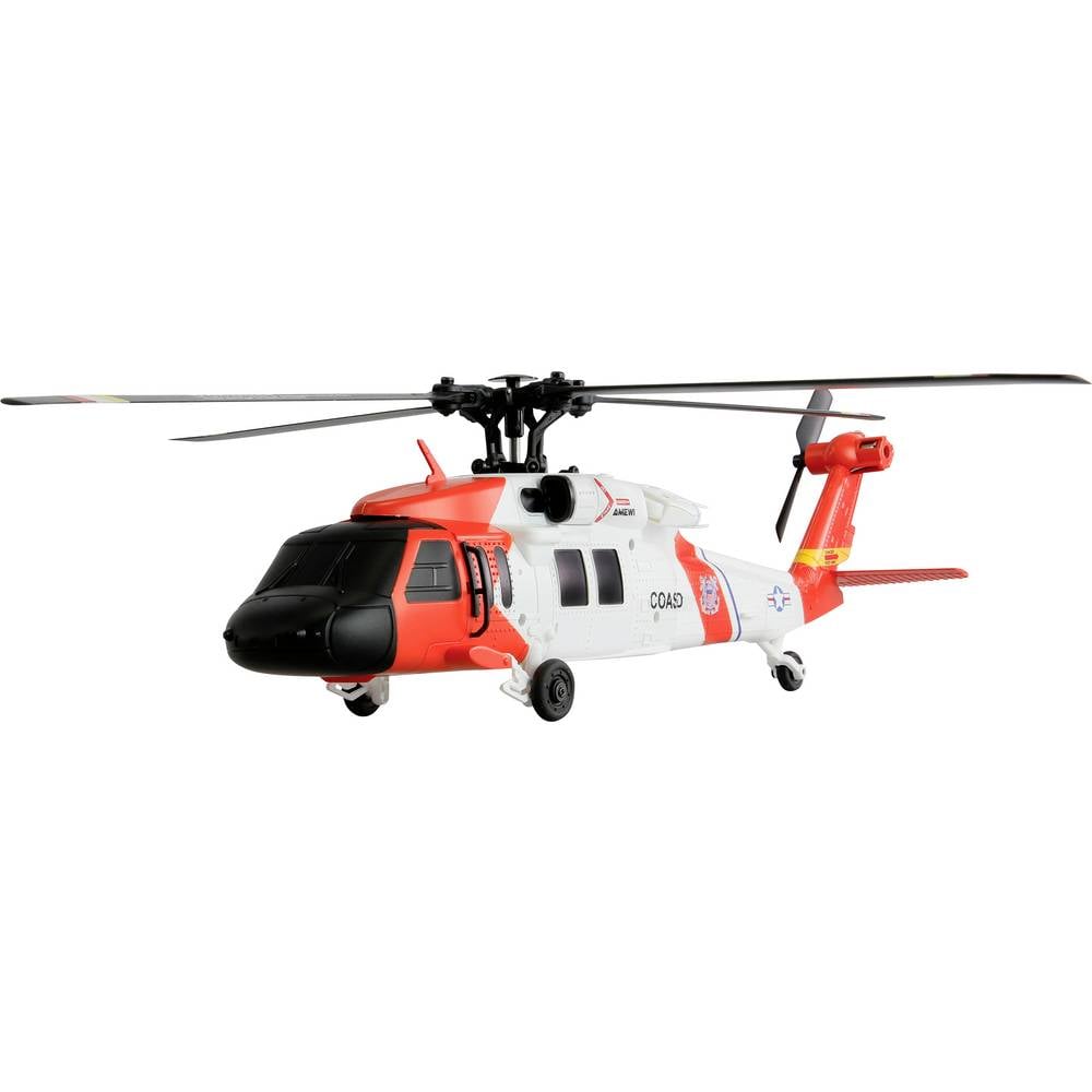 Amewi UH-60L Black Hawk Coastguard Brushless Helikopter RC helikopter voor beginners RTF