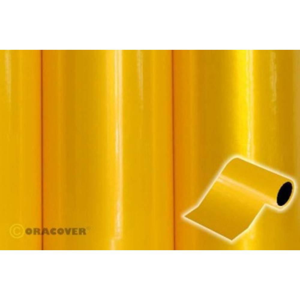 Oracover 27-037-002 Decoratiestrepen Oratrim (l x b) 2 m x 9.5 cm Parelmoer goudgeel