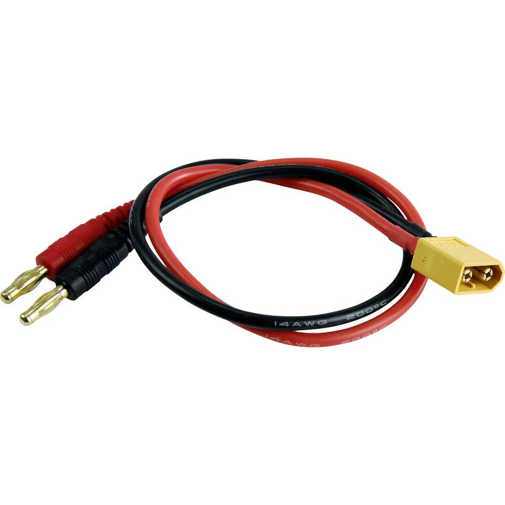 Amewi Laadkabel [1x Bananenstekker 4 mm - 1x XT60] 20 cm 28231