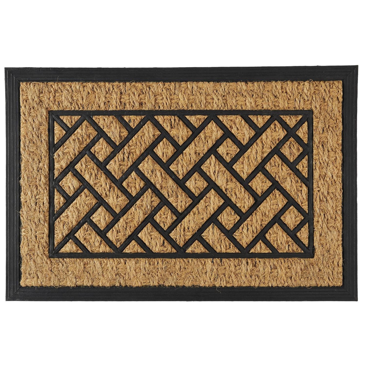 Home Deco Factory Deurmat Madrid - rechthoek - x 60 cm - borstelmat -