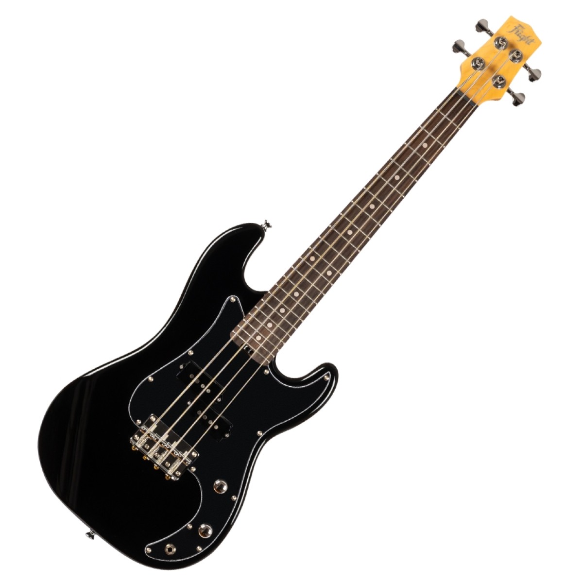 Flight Mini Bass Lite Electric Bass Black