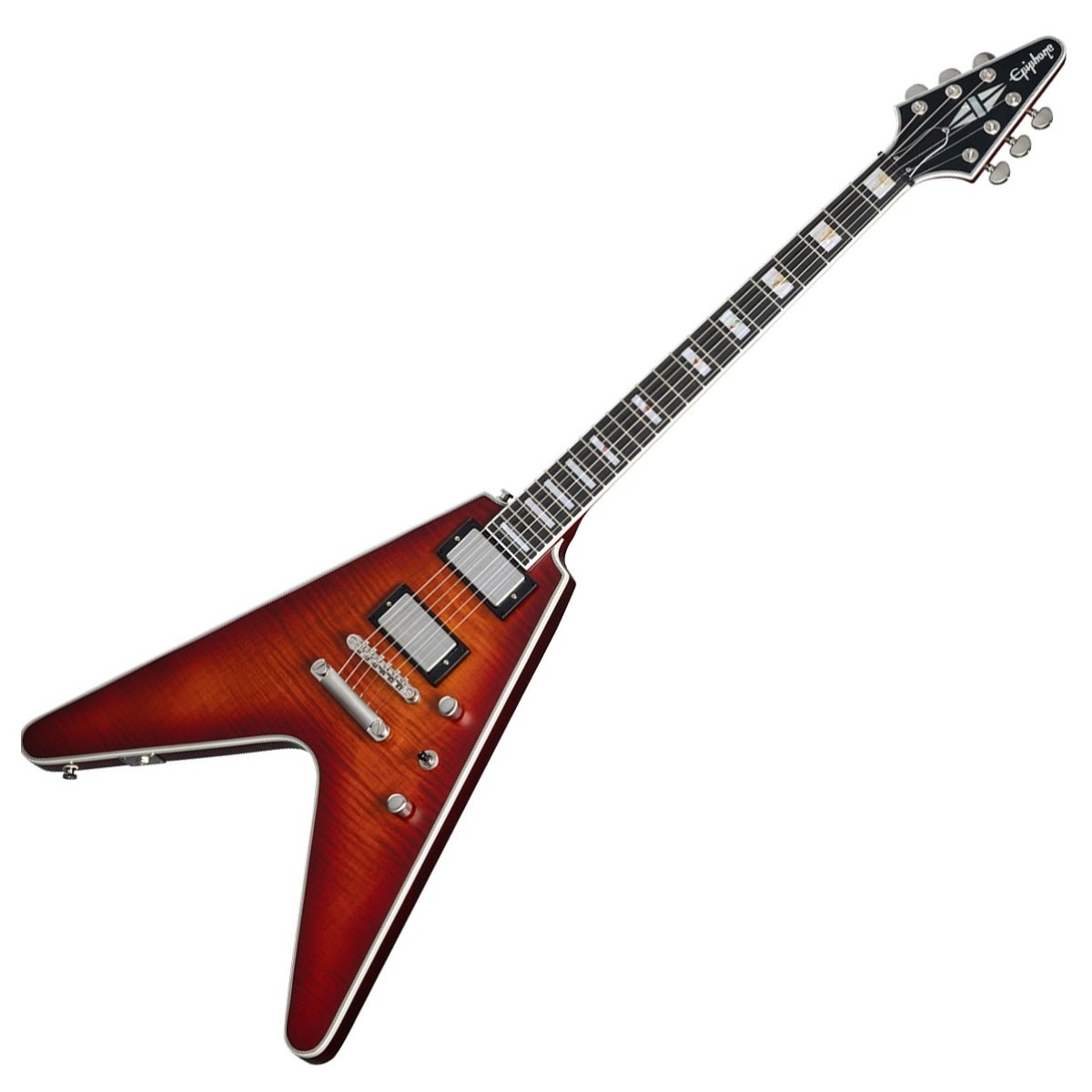 Epiphone Flying V Prophecy Inspired By Gibson Aged Bengal Burst
