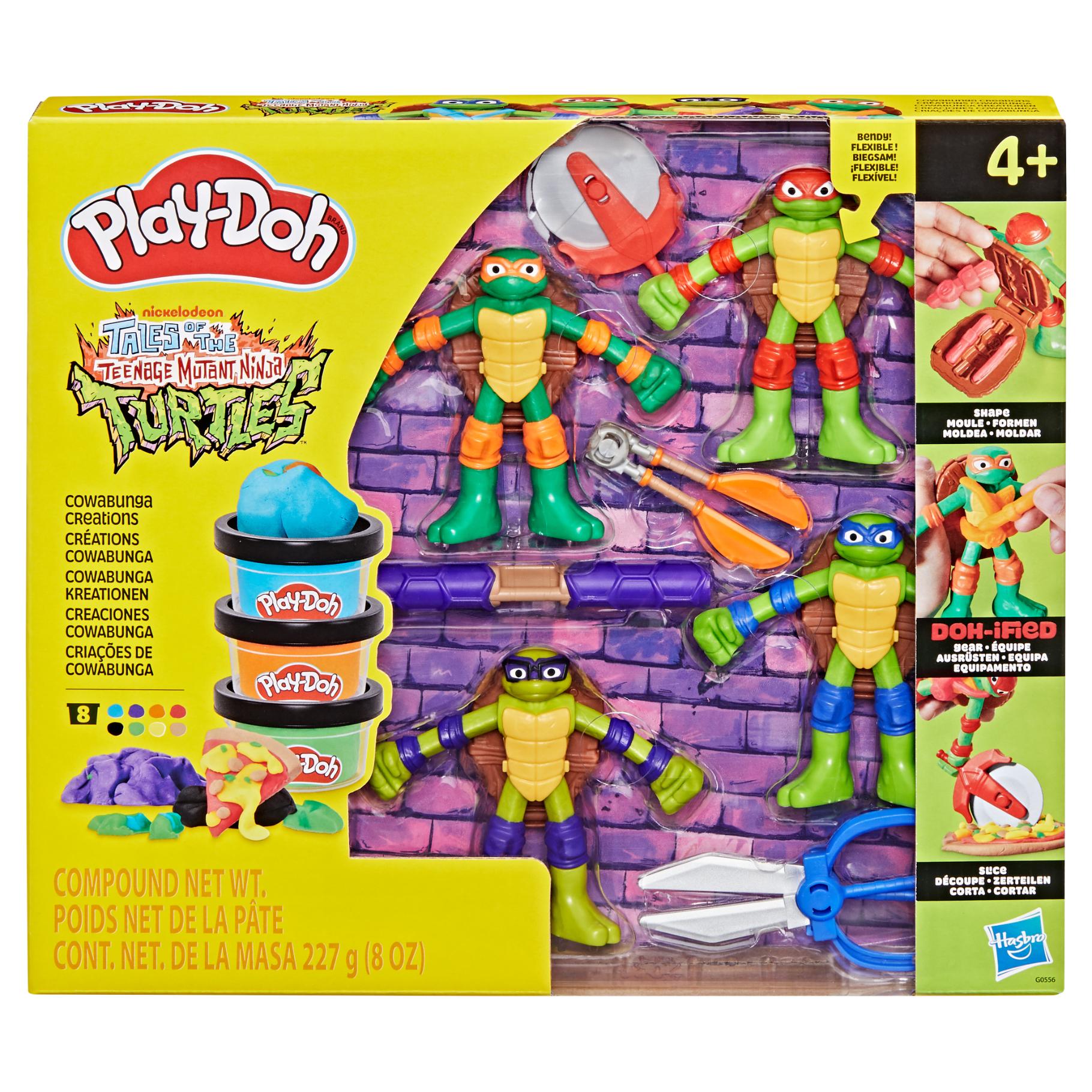 Top1Toys Play-Doh Teenage Mutant Ninja Turtles cowabunga creations