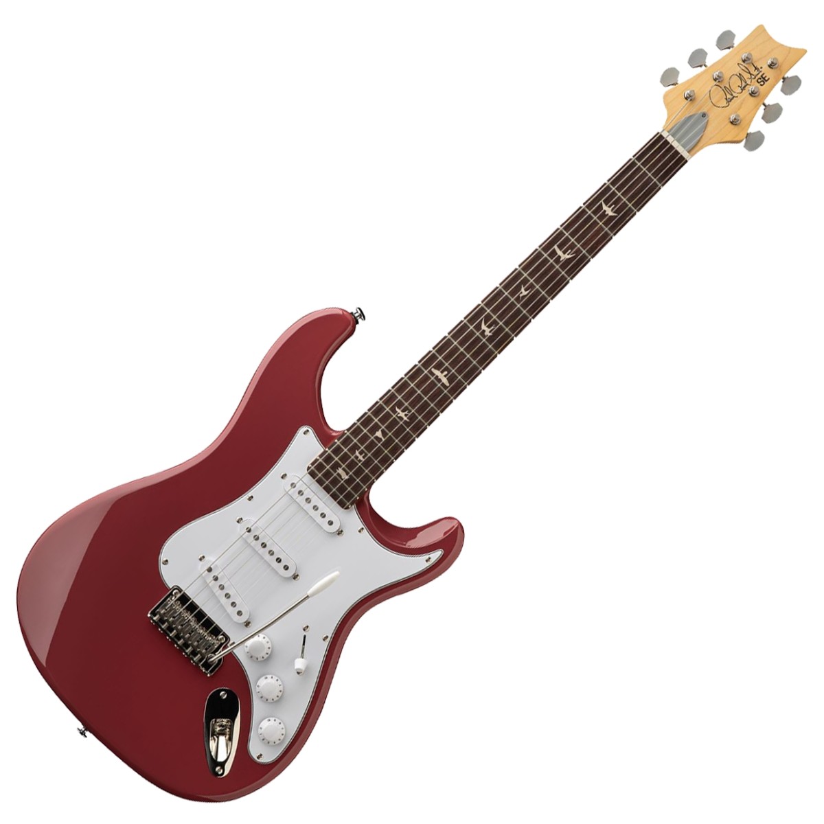 Paul Reed Smith PRS SE Silver Sky Derby Red