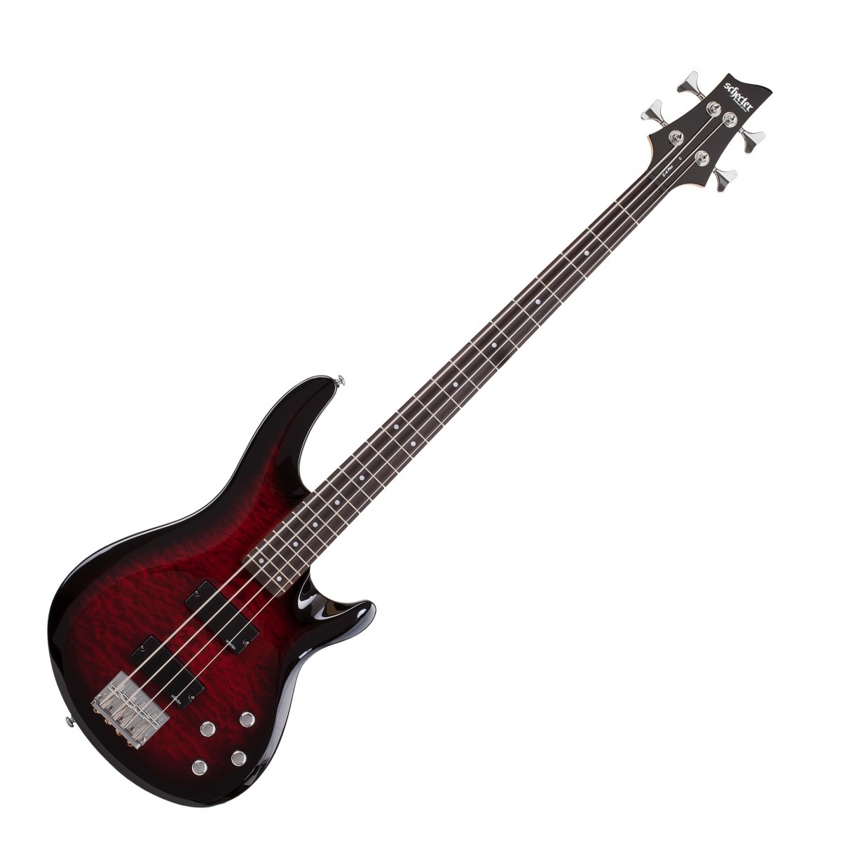 Schecter C-4 Plus See Through Cherry Burst