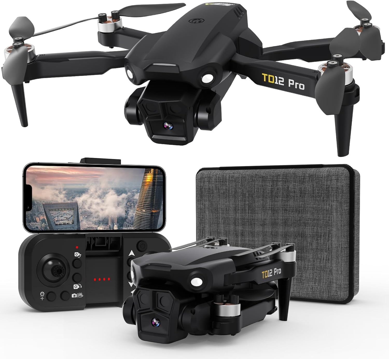 DJI Toladrone TD12 Pro – compacte en krachtige drone met 1080P tilt HD-camera