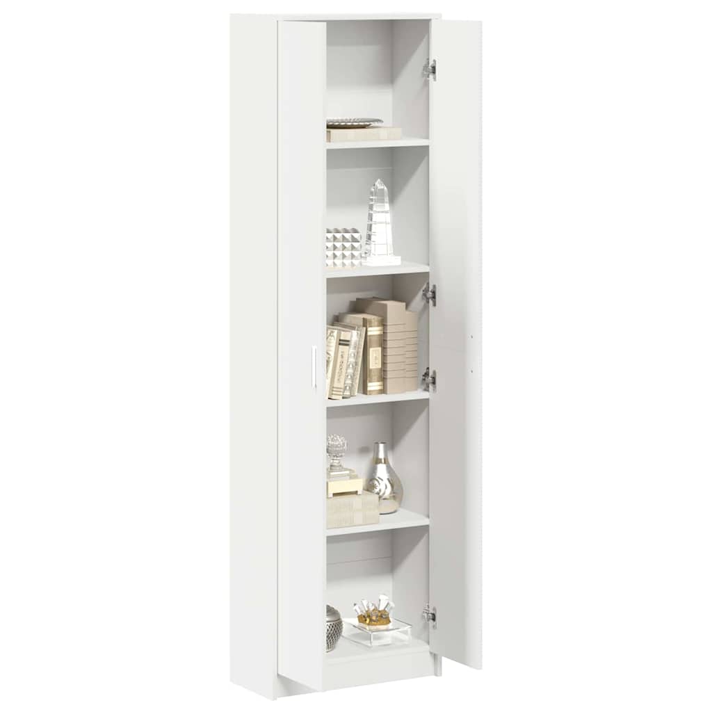 vidaXL Kledingkast met plank Wit 55 x 25 x 189 cm Bewerkt hout