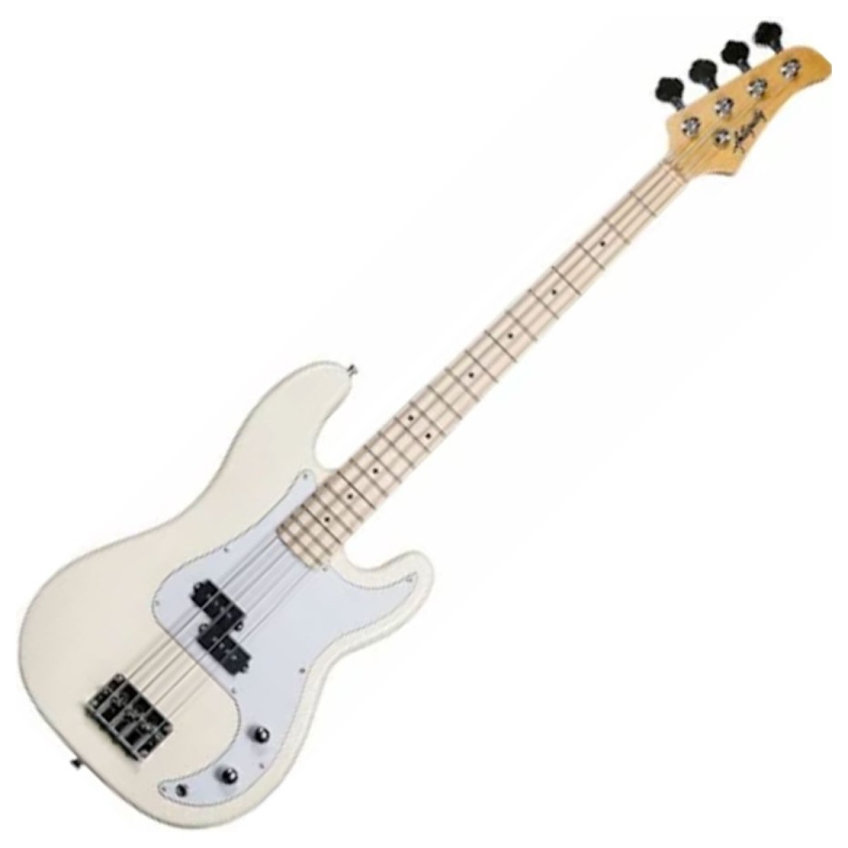 Antiquity AQ-PB Bass Guitar White