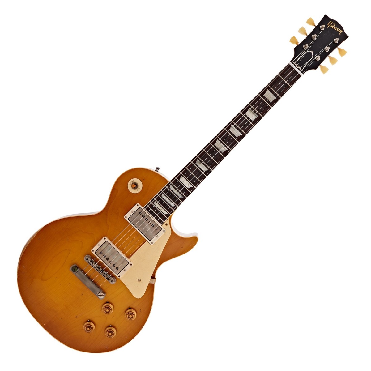 Gibson Custom Shop Gibson Custom 1958 Les Paul Standard Reissue Heavy Aged Lemon Burst #841965