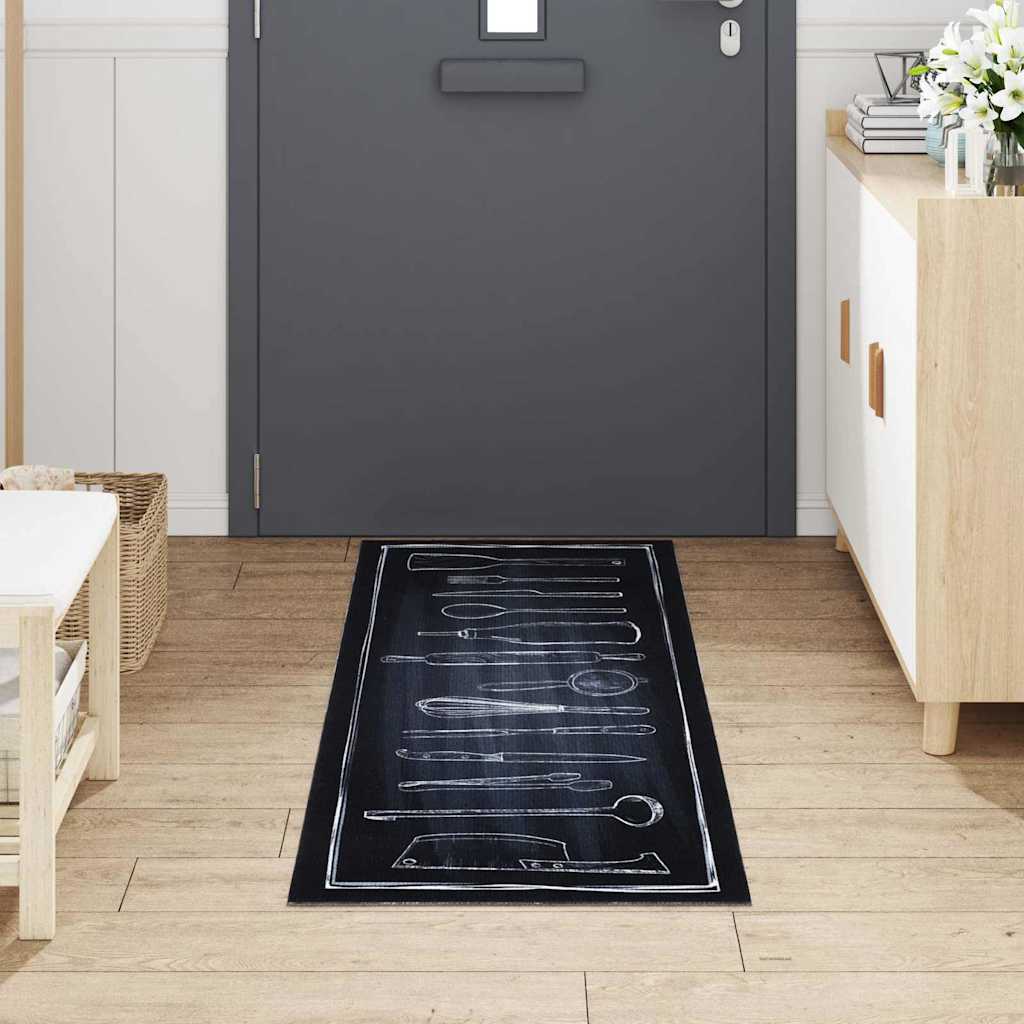 vidaXL Keuken Mat Other Chef's ruimte 60 x 180 cm Fluweel